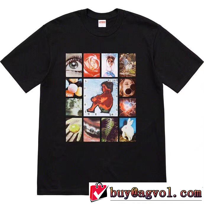シュプリーム SUPREME 半袖Tシャツ 2色可選 2019年最新ファッション こなれ感を引き立たせ