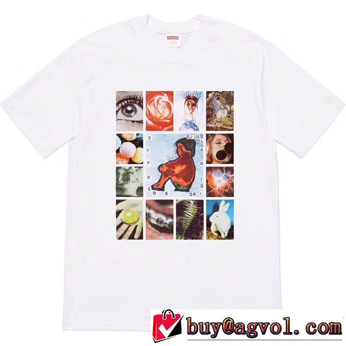 シュプリーム SUPREME 半袖Tシャツ 2色可選 2019年最新ファッション こなれ感を引き立たせ