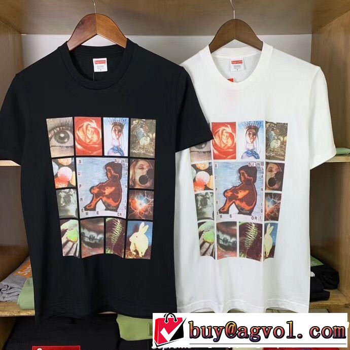 シュプリーム SUPREME 半袖Tシャツ 2色可選 2019年最新ファッション こなれ感を引き立たせ