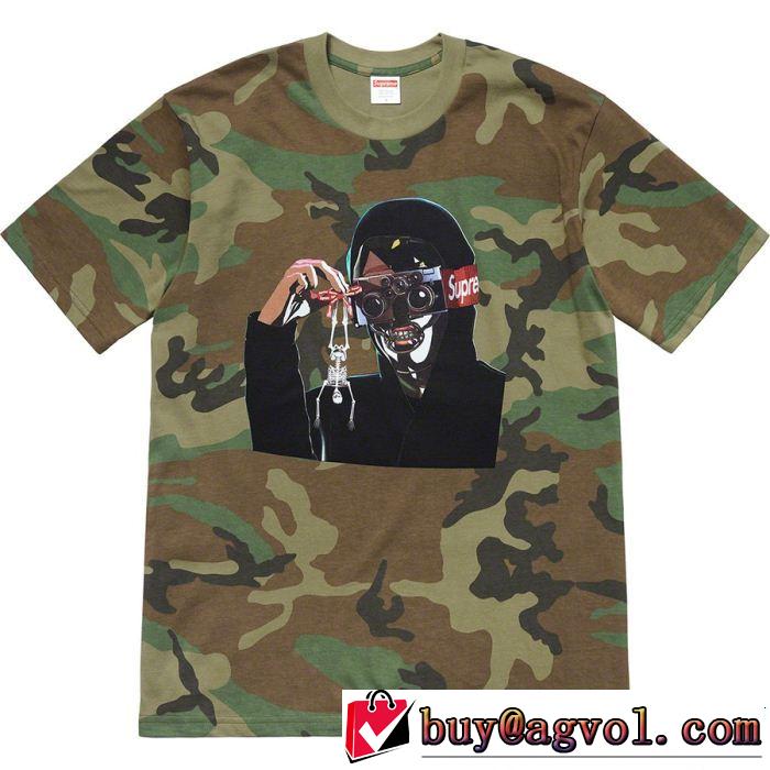 半袖Tシャツ 4色可選 2019夏色っぽさ シンプルながら切れ味のいい シュプリーム SUPREME 19SS Creeper Tee