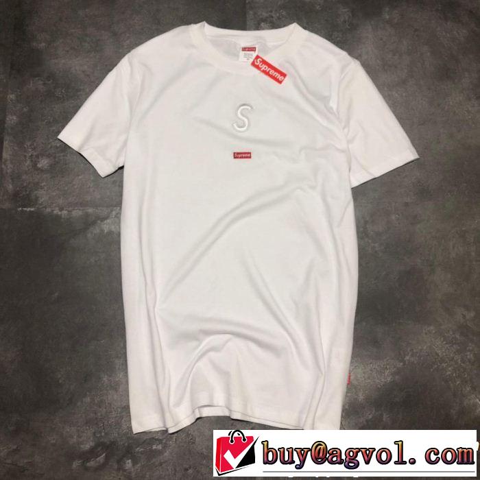 2019SSのトレンド商品 スタイリッシュに新着 シュプリーム SUPREME 半袖Tシャツ 2色可選