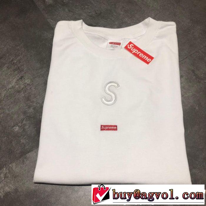 2019SSのトレンド商品 スタイリッシュに新着 シュプリーム SUPREME 半袖Tシャツ 2色可選