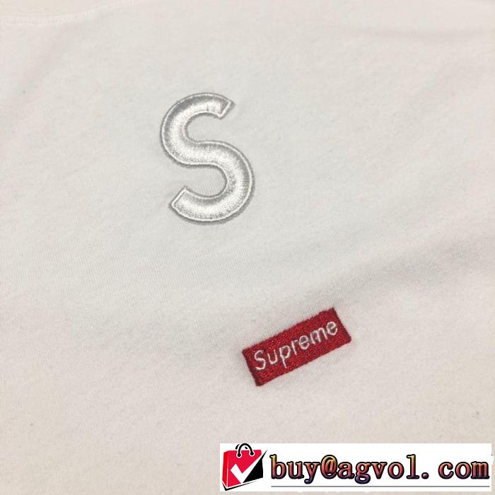 2019SSのトレンド商品 スタイリッシュに新着 シュプリーム SUPREME 半袖Tシャツ 2色可選