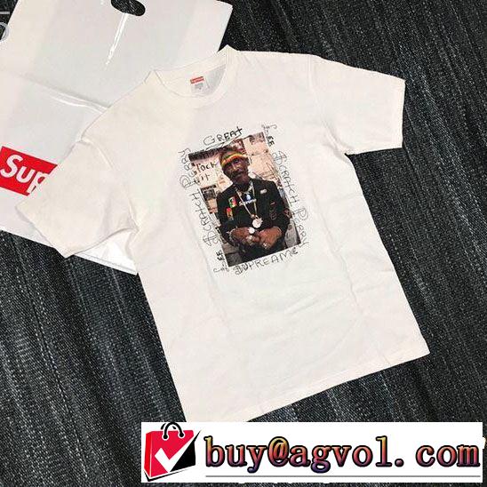 シュプリーム SUPREME 半袖Tシャツ 2色可選 2019春夏のトレンド新商品 抜け感のあるキレイめ Supreme 10ss Lee Scratch Perry Tee