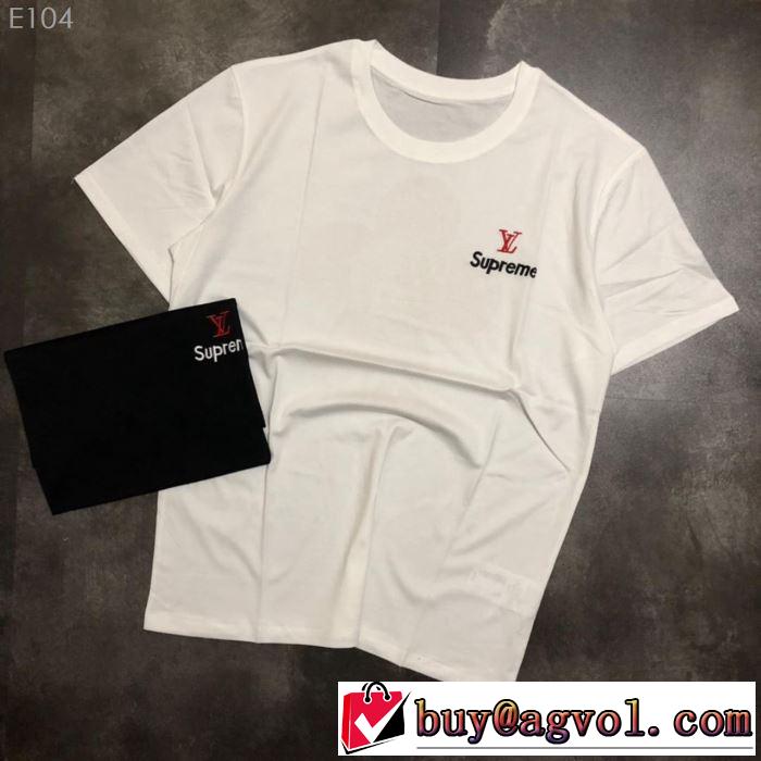 シュプリーム2019年春夏シーズンの人気  SUPREME  Tシャツ/半袖 2色可選 グッと大人っぽい印象に