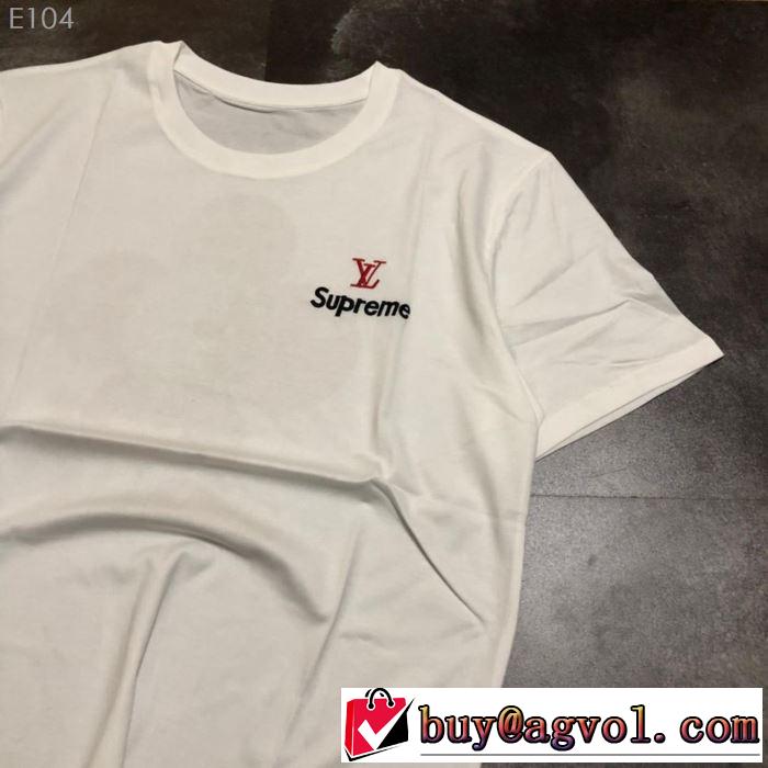 シュプリーム2019年春夏シーズンの人気  SUPREME  Tシャツ/半袖 2色可選 グッと大人っぽい印象に