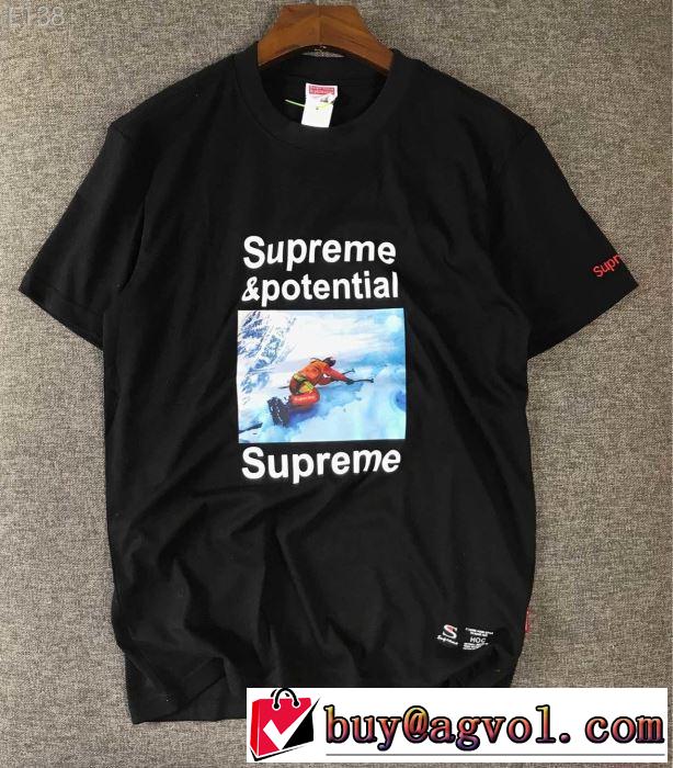 グッと大人っぽい印象に シュプリーム SUPREME  Tシャツ/半袖 特に夏は人気アイテム 4色可選