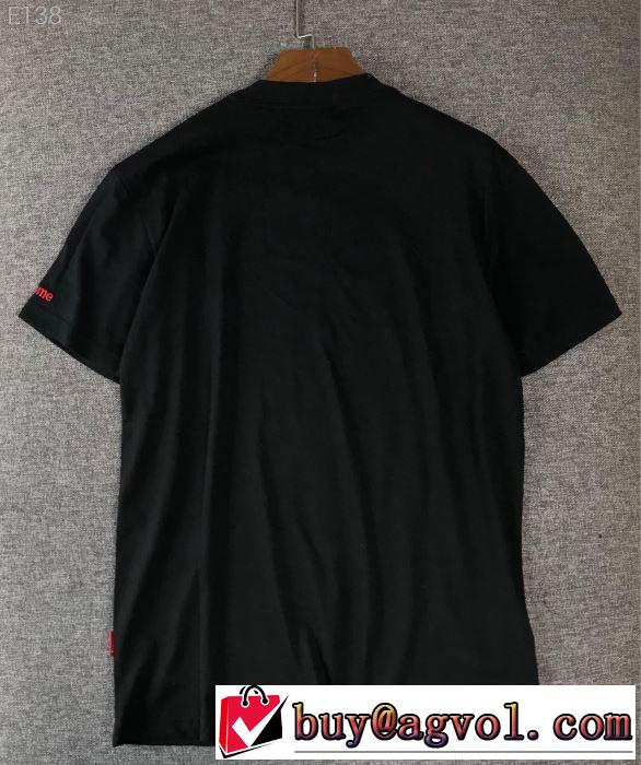 グッと大人っぽい印象に シュプリーム SUPREME  Tシャツ/半袖 特に夏は人気アイテム 4色可選