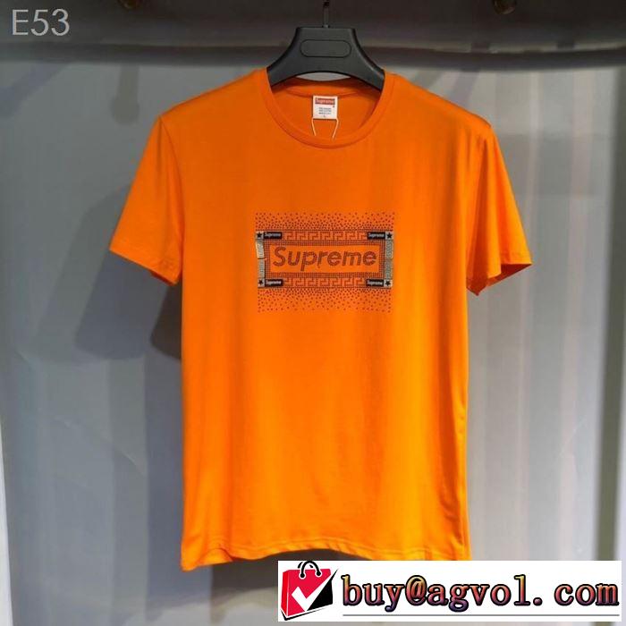 4色可選 シュプリーム2019年夏の一押しファッションアイテム  SUPREME  Tシャツ/半袖海外セレブは大人気
