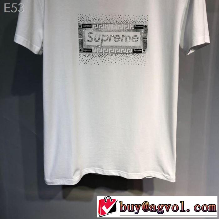 4色可選 シュプリーム2019年夏の一押しファッションアイテム  SUPREME  Tシャツ/半袖海外セレブは大人気