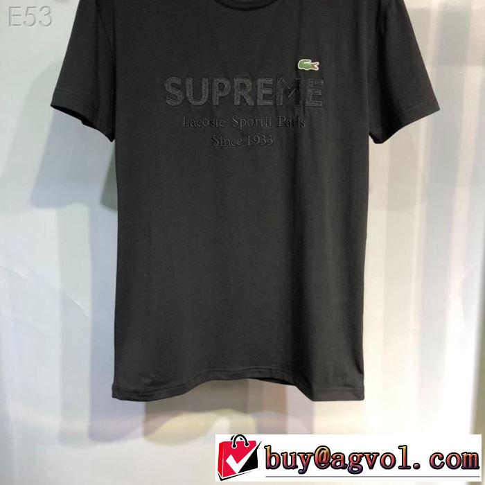 SUPREME  毎年トレンドアイテムが出るTシャツ/半袖 2019年夏3色可選 シュプリーム特に夏は人気アイテム
