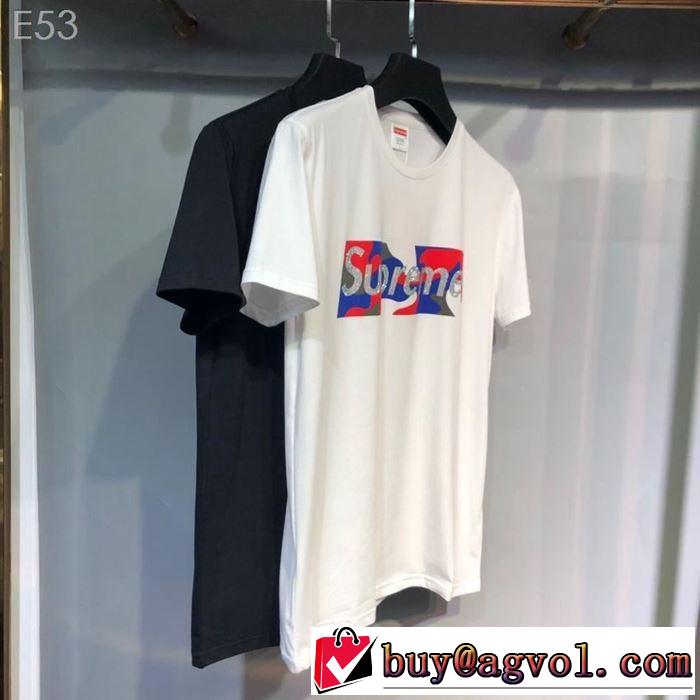  素敵カジュアルの春夏コレクション 2019春夏は人気定番SUPREME  Tシャツ/半袖 2色可選 シュプリーム