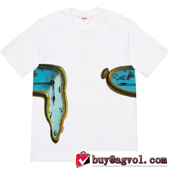 人気ストリートブランド新品 Supreme 19SS The Persistence Of Memory Tee Tシャツ/半袖 2色可選