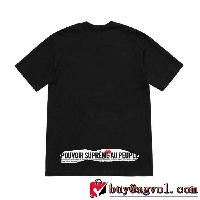  今流行りの最新コレクション Supreme 19SS Headline Tee 最近のトレンドアイテム Tシャツ/半袖 2色可選