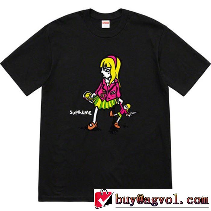  2色可選 夏らしい季節感 クールな印象を引き立て Supreme 19SS Suzie Switchblade Tee Tシャツ/半袖