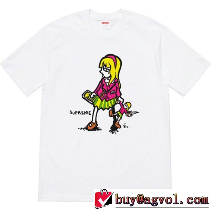 2色可選 夏らしい季節感 クールな印象を引き立て Supreme 19SS Suzie Switchblade Tee Tシャツ/半袖