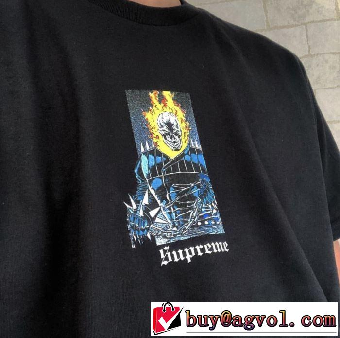  今流行りの最新コレクション Tシャツ/半袖 3色可選 Supreme 19SS Ghost Rider Tee 元気な印象のコーデ