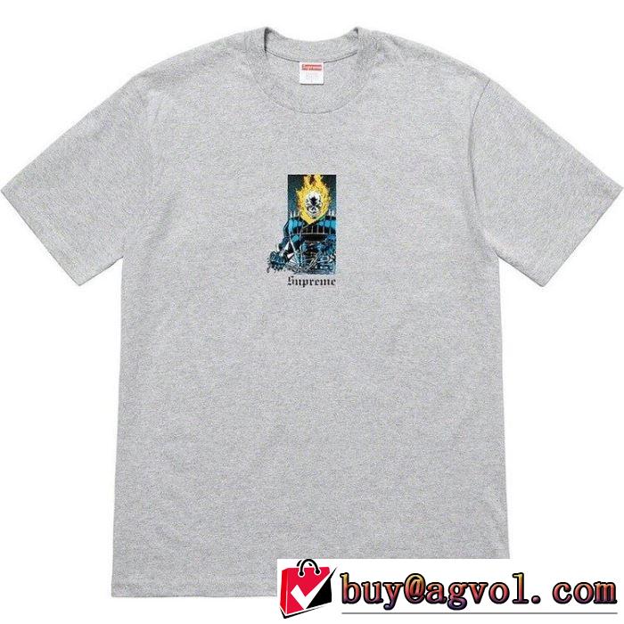 今流行りの最新コレクション Tシャツ/半袖 3色可選 Supreme 19SS Ghost Rider Tee 元気な印象のコーデ