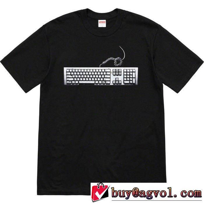  夏おすすめ人気ブランドアイテム Supreme 19ss Keyboard TEE Tシャツ/半袖 2色可選 特に夏は人気アイテム