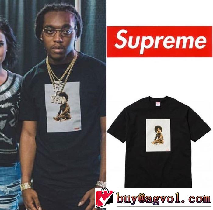 最も目立ったブランド新品 Supreme 11FW Biggie Ready To Die Tee シャツ/半袖2019春夏トレンドアイテム  2色可選