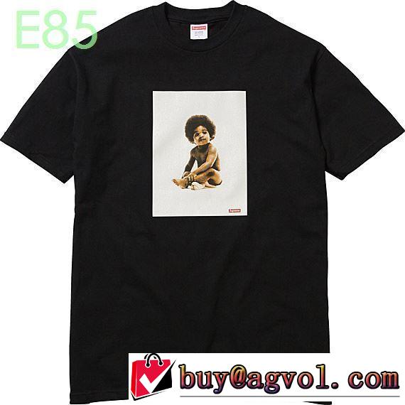 最も目立ったブランド新品 Supreme 11FW Biggie Ready To Die Tee シャツ/半袖2019春夏トレンドアイテム  2色可選
