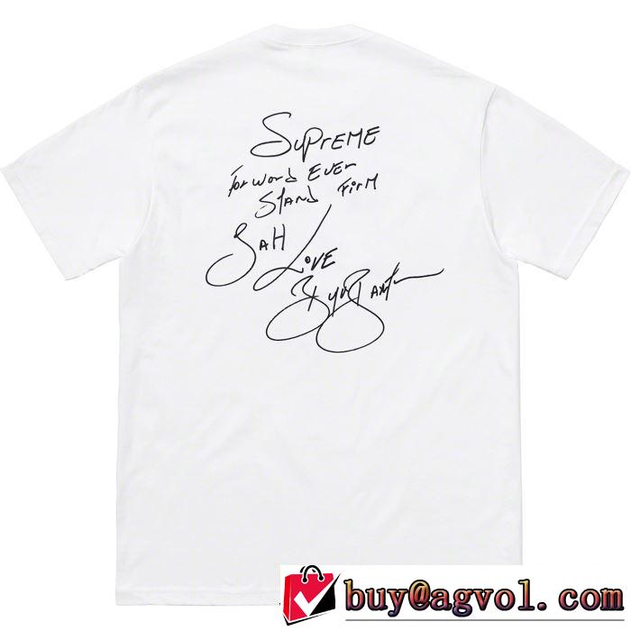 S1948 Supreme 19SS Buju Banton Tee 大胆にデザインオシャレ新品  SUPREME シャツ/半袖 多色可選
