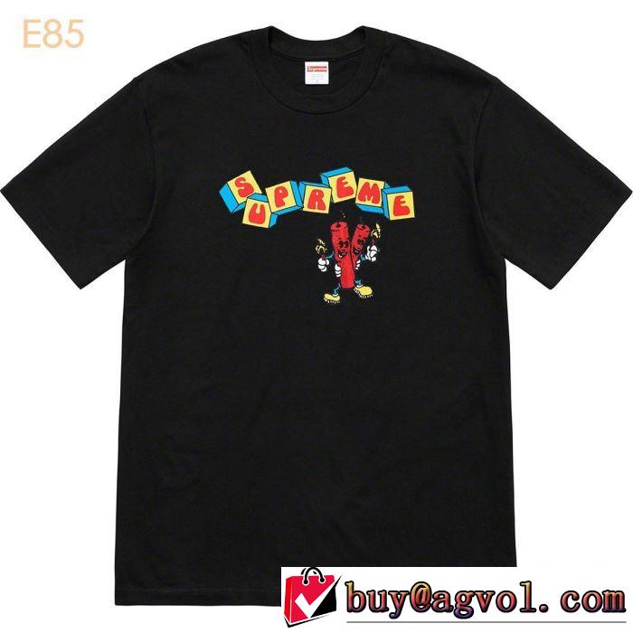 2019春夏のトレンド新商品 シャツ/半袖 2色可選 Supreme 19SS Dynamite Tee 大人っぽく着こなし