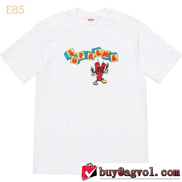 2019春夏のトレンド新商品 シャツ/半袖 2色可選 Supreme 19SS Dynamite Tee 大人っぽく着こなし
