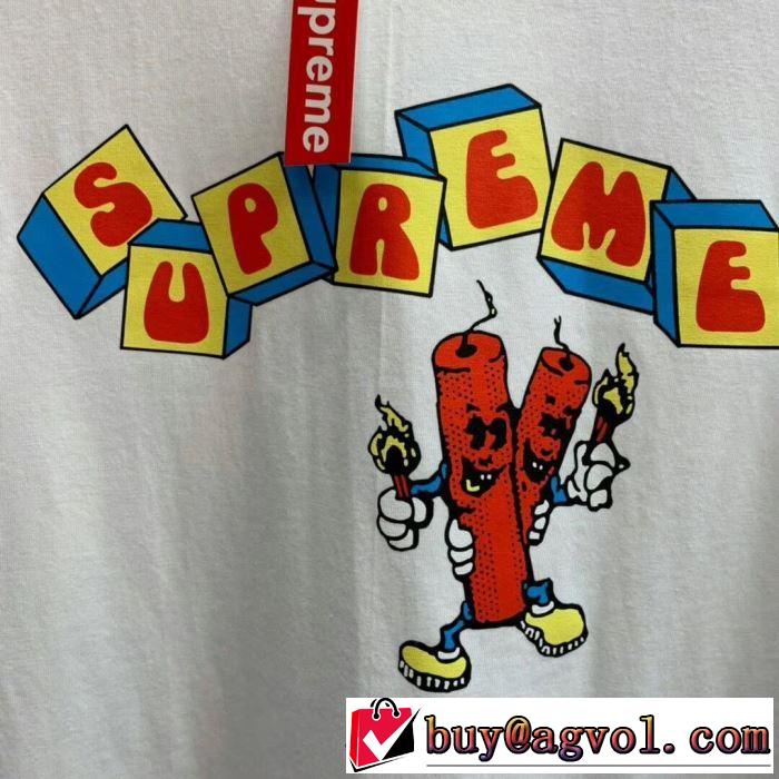 2019春夏のトレンド新商品 シャツ/半袖 2色可選 Supreme 19SS Dynamite Tee 大人っぽく着こなし