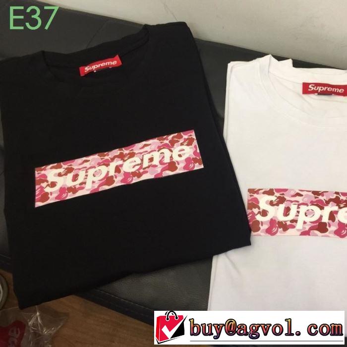 上品なリラックス感 シュプリーム2019春夏のトレンド新商品 SUPREME シャツ/半袖 2色可選 夏先に大活躍する