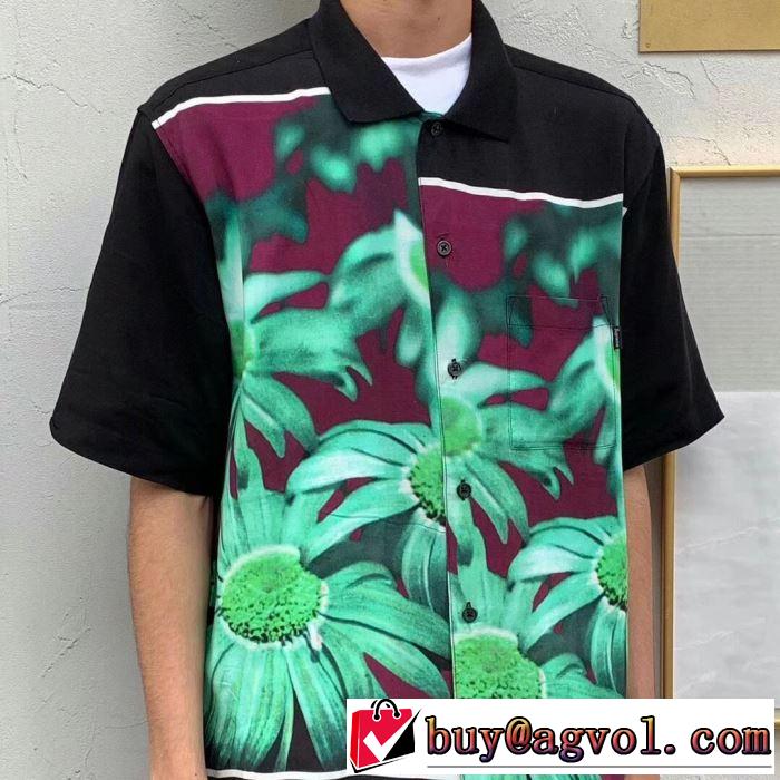 注目度が高まり最新コレクション  SupremeJean Paul Gaultier Flower Power Rayon Shirt   シャツ/半袖 2色可選