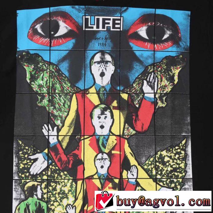 SUPREME Gilbert & GeorgeSupreme LIFE Tee  夏らしい季節感  シャツ/半袖  2019春夏は人気定番