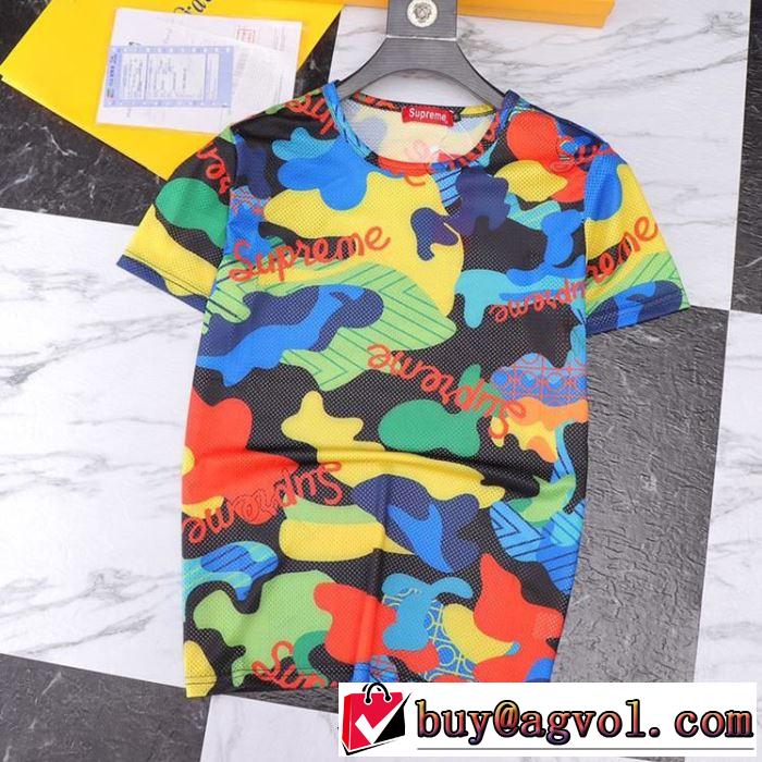 【2019秋冬】今きてる最先端ブランドシュプリーム SUPREME サイズのよさを感じる新作 2色可選  Tシャツ/半袖