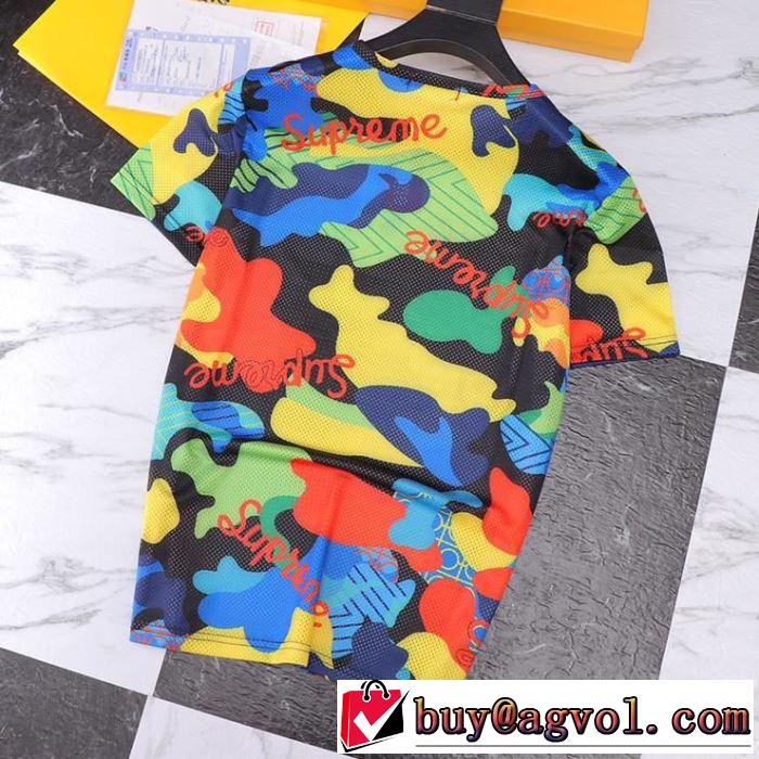 【2019秋冬】今きてる最先端ブランドシュプリーム SUPREME サイズのよさを感じる新作 2色可選  Tシャツ/半袖