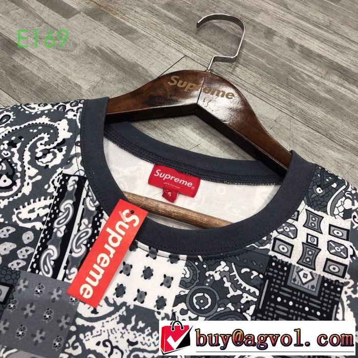 2019秋冬最重要アイテム 3色可選  Tシャツ/半袖 シュプリーム SUPREME おしゃれでおすすめ今季トレンド