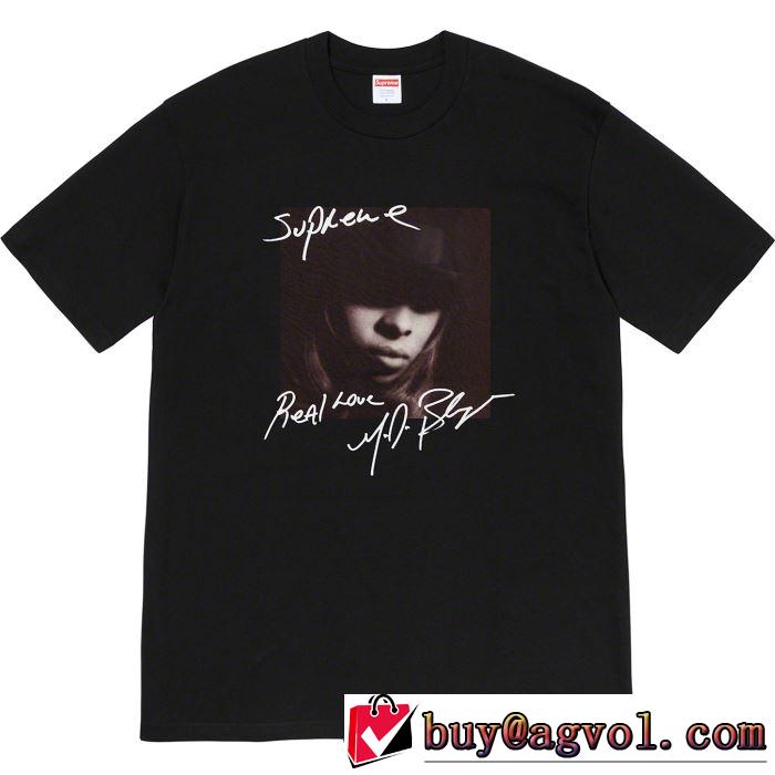 素敵続くトレンド 4色可選  Tシャツ/半袖 Supreme 19FW Mary.J Blige Tee  活躍するトレンドアイテム