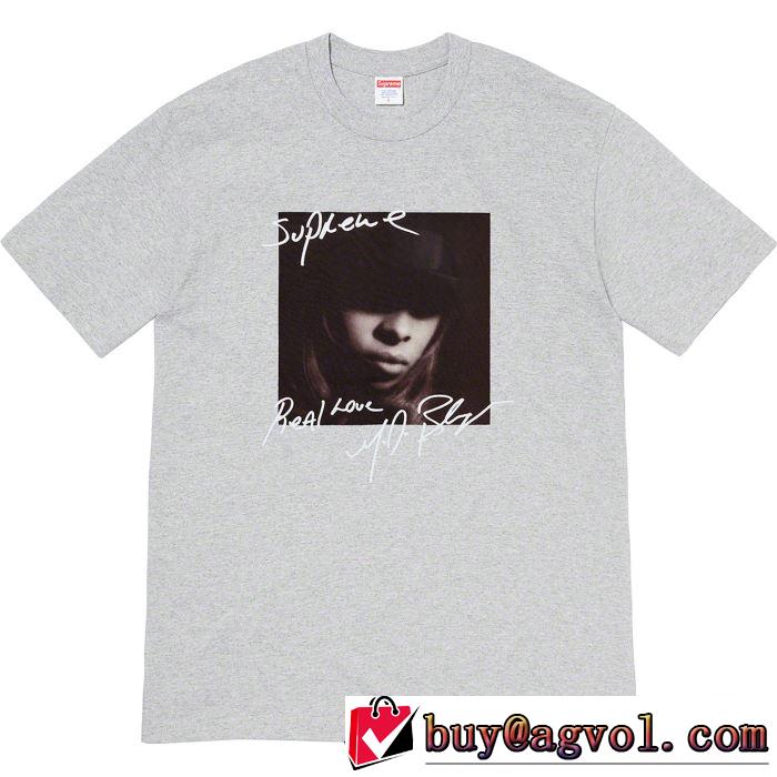 素敵続くトレンド 4色可選  Tシャツ/半袖 Supreme 19FW Mary.J Blige Tee  活躍するトレンドアイテム