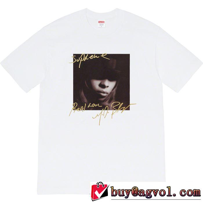 素敵続くトレンド 4色可選  Tシャツ/半袖 Supreme 19FW Mary.J Blige Tee  活躍するトレンドアイテム