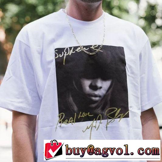 素敵続くトレンド 4色可選  Tシャツ/半袖 Supreme 19FW Mary.J Blige Tee  活躍するトレンドアイテム