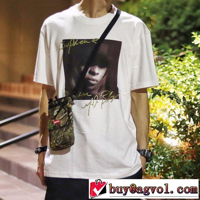 素敵続くトレンド 4色可選  Tシャツ/半袖 Supreme 19FW Mary.J Blige Tee  活躍するトレンドアイテム