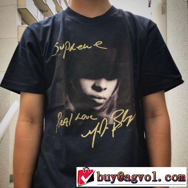 素敵続くトレンド 4色可選  Tシャツ/半袖 Supreme 19FW Mary.J Blige Tee  活躍するトレンドアイテム