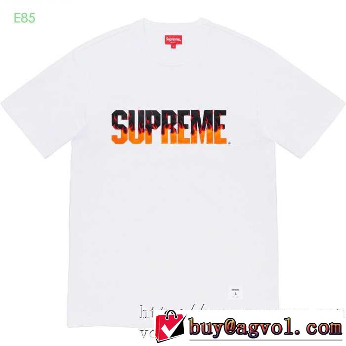 3色可選 2019トレンドカラー秋冬セール シュプリーム SUPREME とにかく完璧ブランド新作 半袖Tシャツ 大胆なチェックの人気トレンド