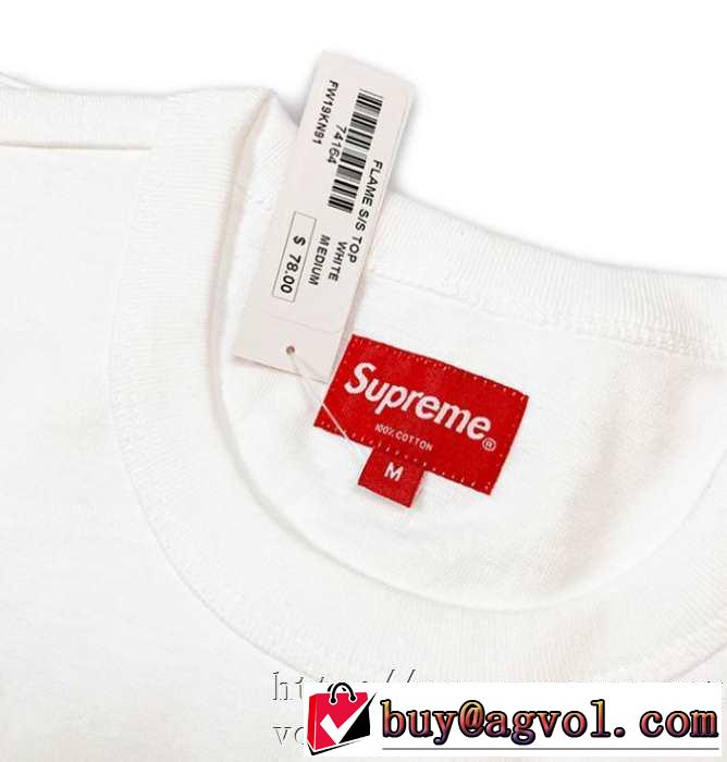 3色可選 2019トレンドカラー秋冬セール シュプリーム SUPREME とにかく完璧ブランド新作 半袖Tシャツ 大胆なチェックの人気トレンド