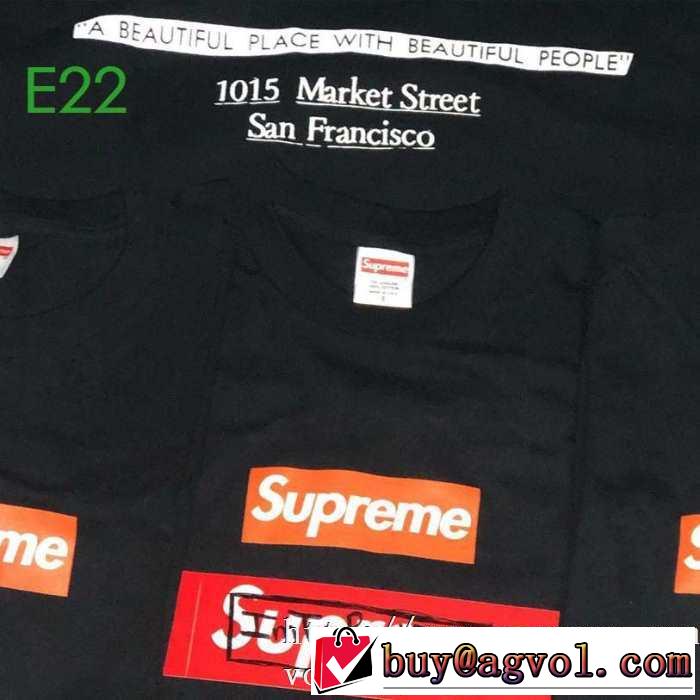 シュプリーム 2019秋冬トレンドアイテム SUPREME 今年注目な新品セール 半袖Tシャツ 秋冬とれんど新品目立ち
