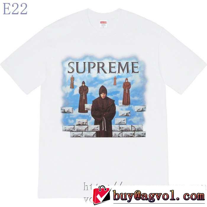 人気ファッション雑誌でも掲載 2色可選 シュプリーム最重要！2019秋冬トレンド  SUPREME 半袖Tシャツ 最新トレンドコーデおすすめ