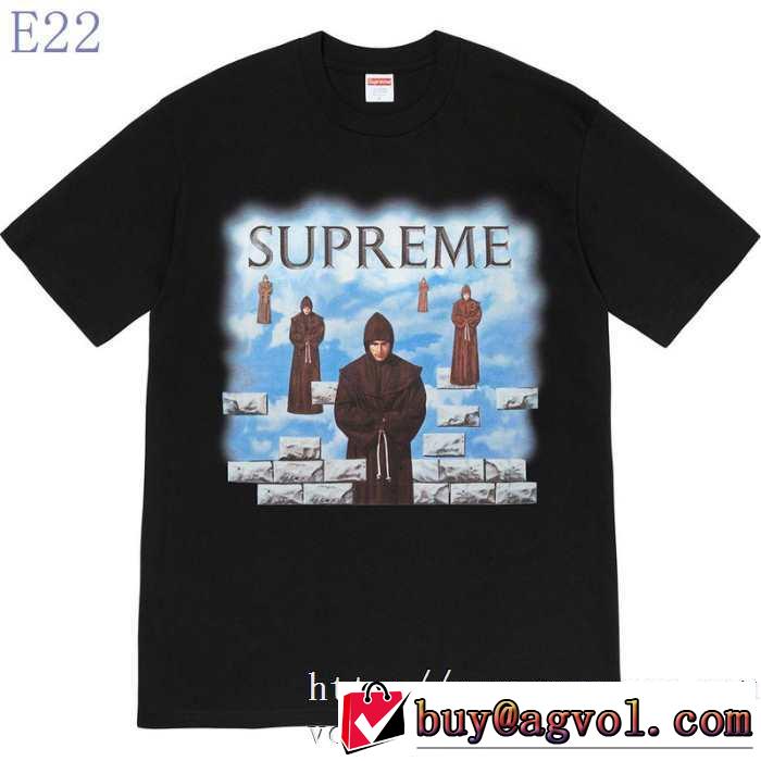 人気ファッション雑誌でも掲載 2色可選 シュプリーム最重要！2019秋冬トレンド  SUPREME 半袖Tシャツ 最新トレンドコーデおすすめ