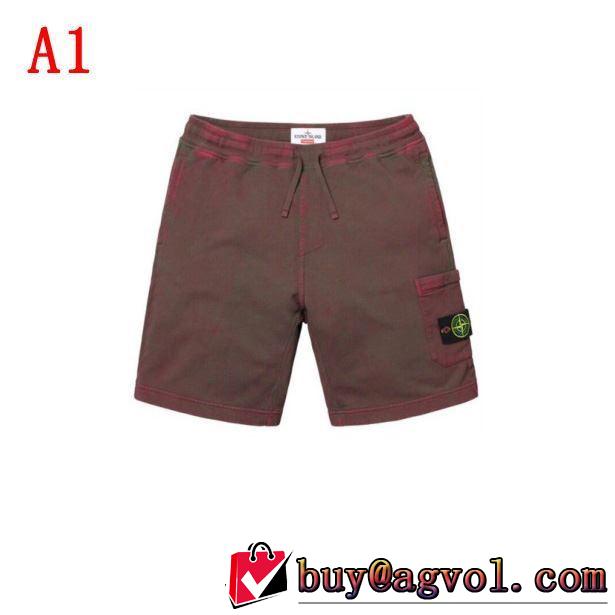 爽やかカジュアル人気 Supreme x Stone Island 19SS Sweatshort 3色可選 チノパン今期のトレンド定番アイテム