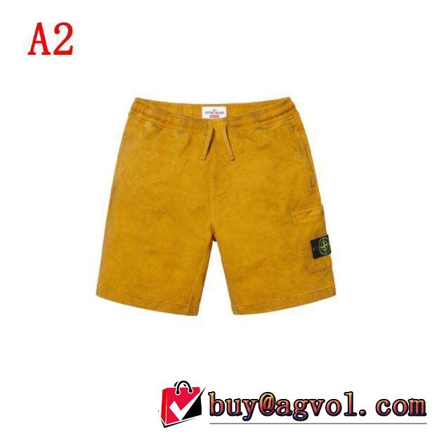 爽やかカジュアル人気 Supreme x Stone Island 19SS Sweatshort 3色可選 チノパン今期のトレンド定番アイテム
