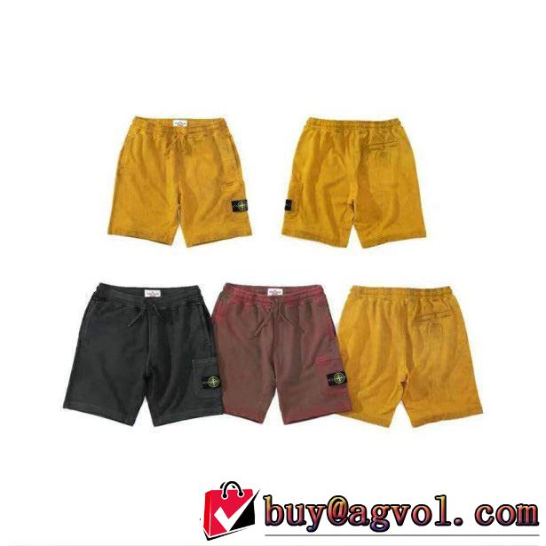 爽やかカジュアル人気 Supreme x Stone Island 19SS Sweatshort 3色可選 チノパン今期のトレンド定番アイテム