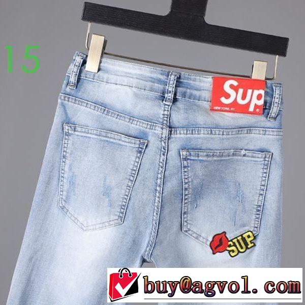SUPREME  シュプリーム 2019秋のファッショントレンドはこれ サイズのよさを感じる新作ジーパン パンツ